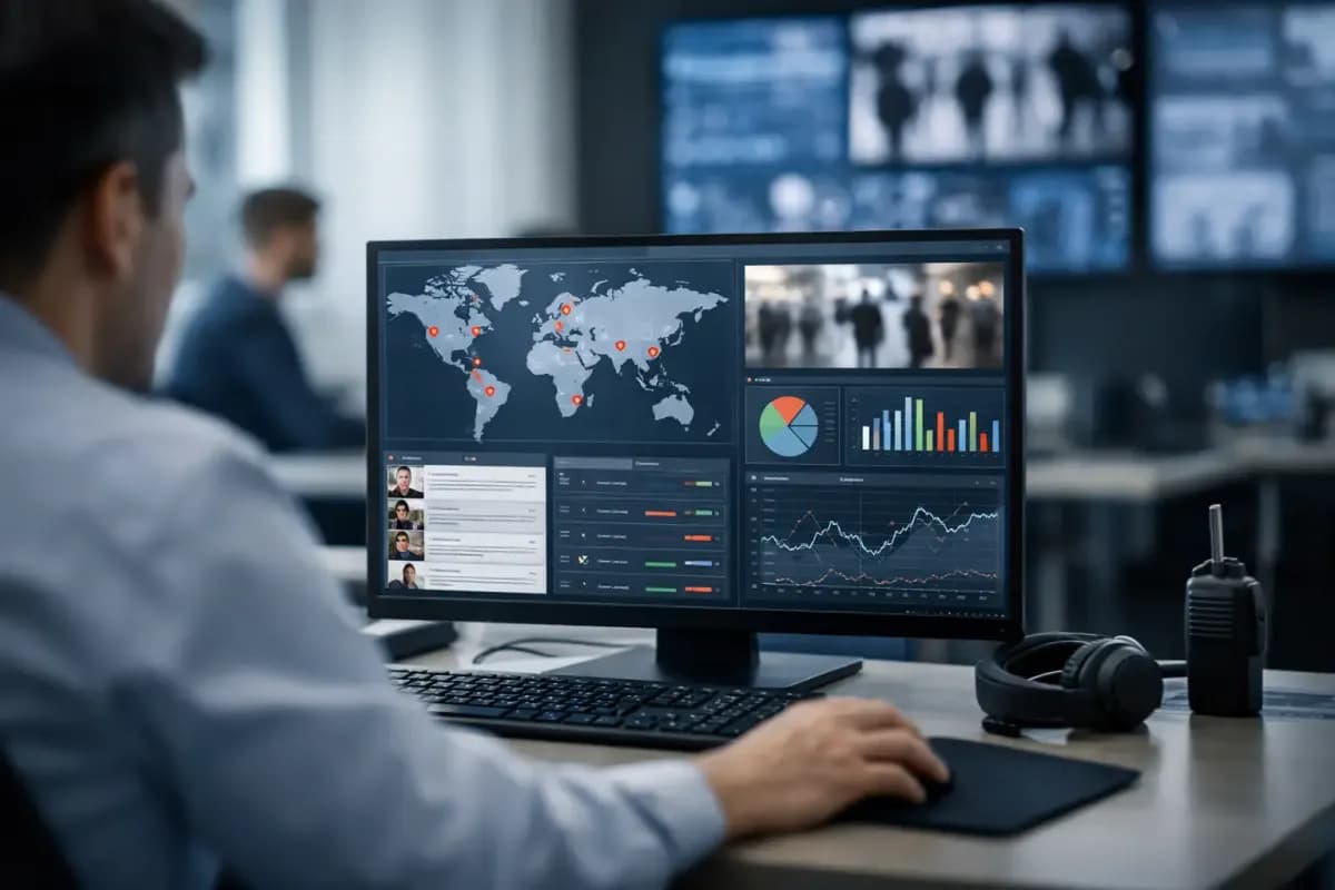 Dashboard de denúncias em tempo real
